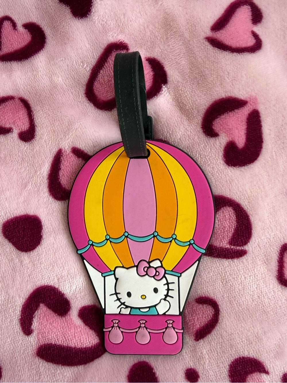 Hello Kitty Luggage Tag with Clear ID Window